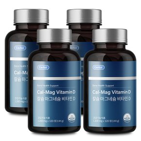 칼슘 마그네슘 비타민D, 1,200mg x 120정, 4세트