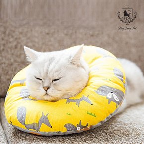 강아지 고양이 넥카라 도넛 양면 넥카라