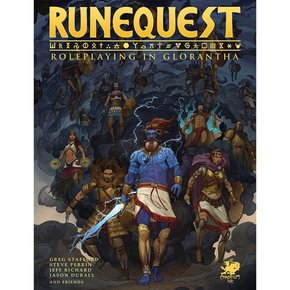 Runequest RPG : Glorantha의 롤 플레잉 (하드 커버)