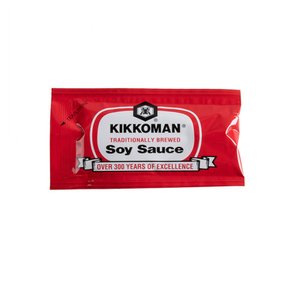[해외직구]기꼬만 소이 간장소스 패킷 6mL 500팩 Kikkoman Soy Sauce Packet