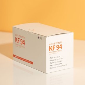 덴탈형 KF94 마스크 대용량 100매입 대형 흰색 국산