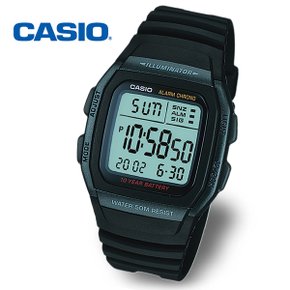 [정품] CASIO 카시오 10년전지 군인시계 전자시계 W-96H-1BV