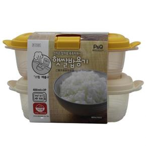 락앤락(PQ) 햇쌀밥 용기(400mlx2) (S13530822)