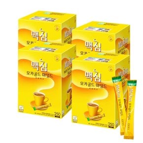 동서식품 맥심 모카골드 마일드 커피믹스 스틱 12g 250개입x4박스