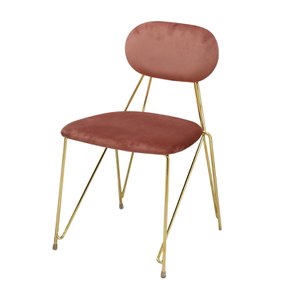 린스 체어 2개 벨벳 식탁 카페 디자인 골드 의자