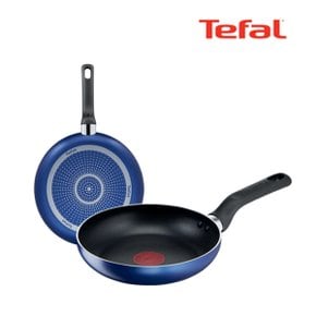 [TeFal] 테팔 팬&냄비 PTFE 미드나잇 블루 2종세트 (프라이팬 20cm + 24cm)