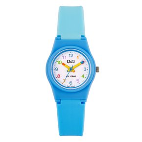 V28A-004VY 심플 미니 블루 아동 어린이 초등학생 여성 패션 방수 손목시계