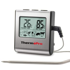 ThermoPro ThermoPro TP16 요리 요리 오븐 온도계 디지털 우유 커피 고기 튀김 음식 훈제 등