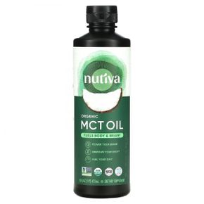 Nutiva MCT 오일 473ml(16fl oz)