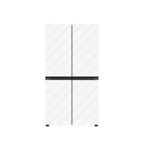 [K]LG전자 오브제컬렉션 4도어 870L 네이처 크림화이트 T873MHH111 냉장고