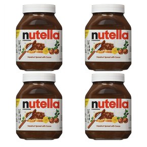 [해외직구]누텔라 헤이즐넛 스프레드 950g 4팩 Nutella Hazelnut Spread 33.5oz