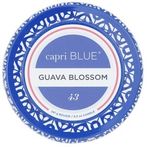 Capri Blue 트래블 틴 캔들 구아바 블라썸 241g