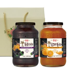 복분자 한라봉 꿀 과일 청 2종 차선물세트..