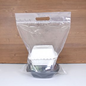 PE 손잡이 비닐지퍼백(대) 1팩(50장)