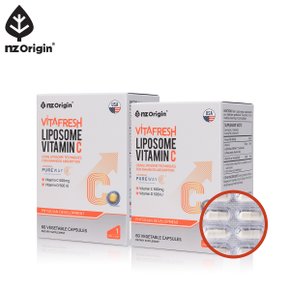 비타프레쉬 리포좀 비타민C(60캡슐/1일1캡슐/2개월분) x 2통