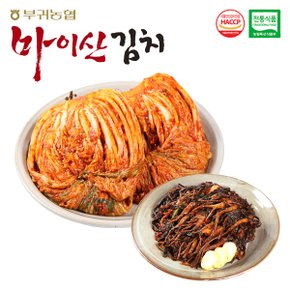[한국농협김치] 전북 대표김치 마이산김치 2종5호(포기김치3kg+고들빼기1kg)