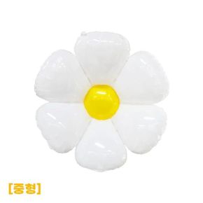 데이지은박풍선중형-꽃모양풍선 X ( 4매입 )