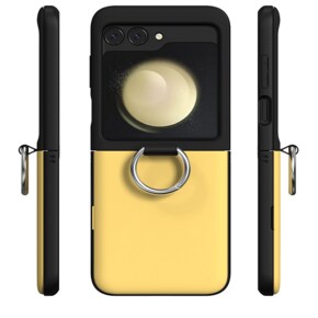 갤럭시 플립 Z플립 5 4 3 휴대폰 케이스 마그네틱 도어 비스포크 26컬러조합 카드 수납 거울장착