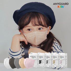 애니가드 키즈 KF94 새부리형 패션 컬러마스크(소형) 40매 소형 영유아 어린이 베이비