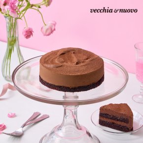 [베키아에누보] 파베 초콜릿 생크림 초코 케이크 500g