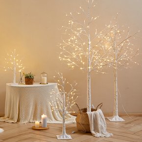 크리스마스트리 자작나무 LED 감성트리 60cm~210cm - 6size