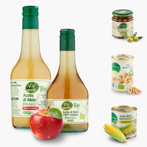 [유럽 1등 마켓 브랜드 COOP] 비비베르데 스위트콘/사과식초/콩 통조림 외 유기농 상품 모음