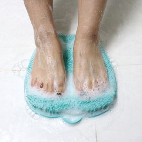 풋브러쉬 각질 각질제거 손없이 발닦는 가디언블루 편리함