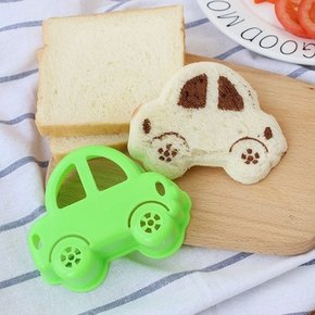 귀여운 샌드위치틀 자동차 모양 식빵틀 소풍 도시락꾸미기 어린이 토스트 샌드위치틀 L347