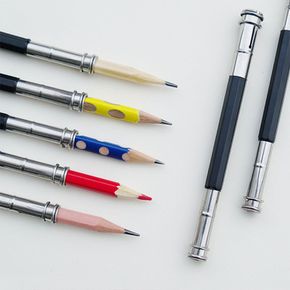 문구용품 연필홀더 몽땅연필 익스텐더 5개 펜슬홀더 연필깍지 사무실비품