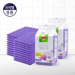 3M 스카치브라이트 크린스틱 베이킹소다 톡톡 시트타입(수세미형)20매