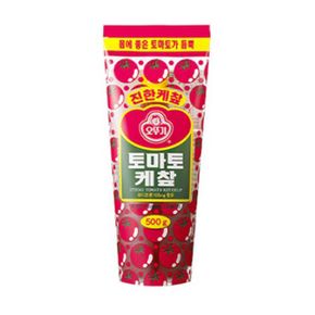 케첩 소스류 오뚜기 토마토 케찹 500g X ( 2매입 )