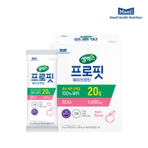 [본사직영]프로핏 웨이프로틴 파우더 스틱 복숭아 1박스 (33G x10포)