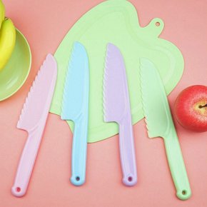 플라스틱 유아 안전칼 어린이집 소꿉놀이 요리수업 유치원 아동용 어린이 요리칼