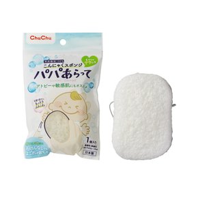그린에버 일본 JEX Chu Chu 천연섬유 100% 곤약 유아 목욕 스펀지