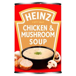 [해외직구] HEINZ 하인즈 크리미 치킨 앤 버섯 스프 통조림 400g