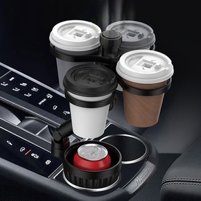 차량용 5in1 확장 조절형 텀블러 멀티 컵홀더 자동차 음료수 커피 거치대