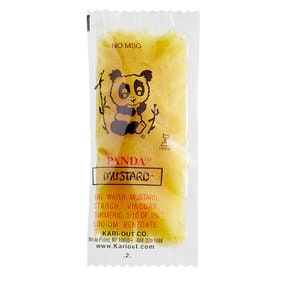 [해외직구]판다 스파이스 아시안 머스타드 겨자 패킷 8g 450팩 Panda Spicy Asian Mustard Portion Packet 1oz