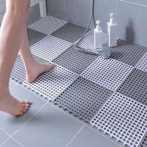 욕실 미끄럼방지 사각매트 건식화장실 바닥 깔판
