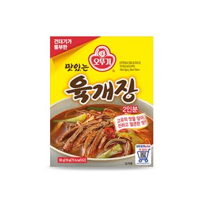 [무료배송][오뚜기] 오뚜기 맛있는 육개장(19gx2개)x12입