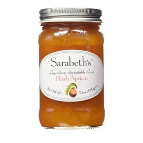 [해외직구]사라베스 복숭아 살구 잼 스프레드 510g/ Sarabeths Peach Apricot Spread 18oz