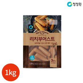 청정원 리치부어스트 1kg[32595636]