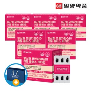 항산화 코엔자임Q10 코큐텐 이뮨 비타민 코엔자임큐텐 6박스 12개월분(쇼핑백)