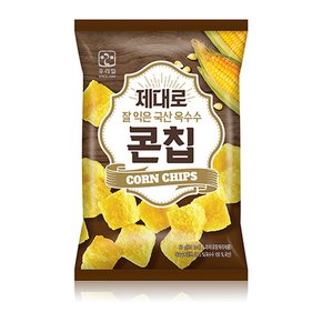 [정기배송가능]우리밀 제대로콘칩 / 국산 옥수수 과자 건강 스낵