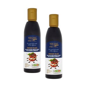 [해외직구] Merchant Gourmet Balsamic Vinegar Glaze 발사믹 식초 글레이즈 250ml 2병
