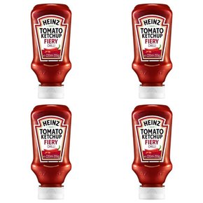 Heinz Tomato Ketchup 하인즈 스파이시 케첩 255g 4개 Fiery Chilli