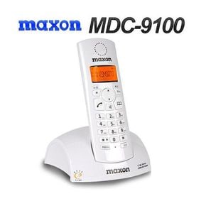전화기 무선전화 맥슨 무선전화기 발신자표시 깔끔디자인 MDC-9100