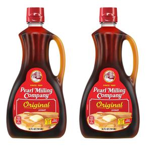 [해외직구] Pearl Milling Company 펄밀링컴퍼니 오리지널 팬케이크 시럽 710ml 2팩