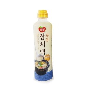 쿨샵 감칠맛 참치액 동원 훈연참치액 조미료 500ml (WB214D2)