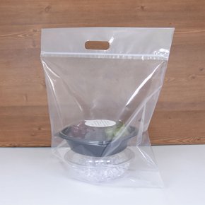 PE 손잡이 비닐지퍼백(특대) 1팩(50장)