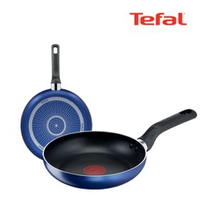 [TeFal] 테팔 팬&냄비 PTFE 미드나잇 블루 2종세트 (프라이팬 20cm + 26cm)